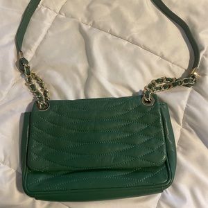 BCBGMAXAZRIA EMERALD GREEN PURSE